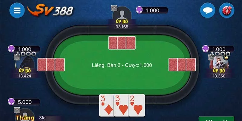 Bài Liêng Ăn Tiền Online SV388 - Bí Kíp Đánh Trên Cơ Đối Thủ 2 Bài liêng ăn tiền online được yêu thích bởi việc sở hữu lối chơi mới mẻ.