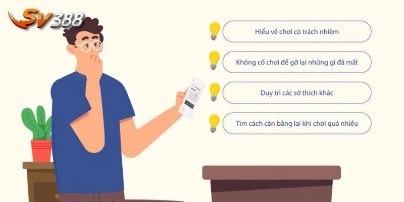Lưu ý nhỏ giúp bạn chơi có trách nhiệm hơn tại SV388.