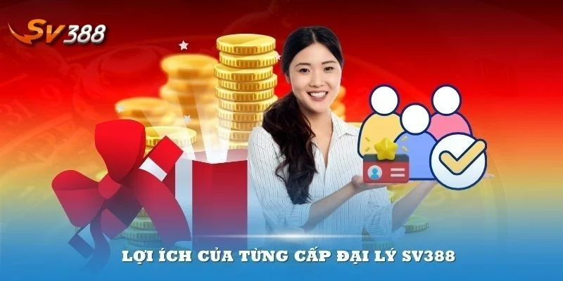 Nhà đầu tư sẽ nhận được rất nhiều lợi ích hấp dẫn khi trở thành đại lý SV388.